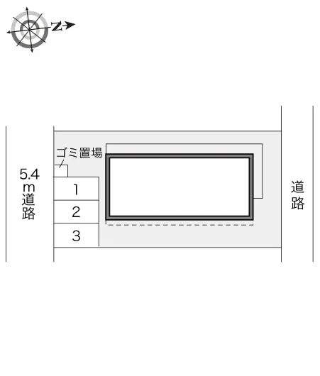 ★手数料０円★名古屋市中村区大正町　月極駐車場（LP）